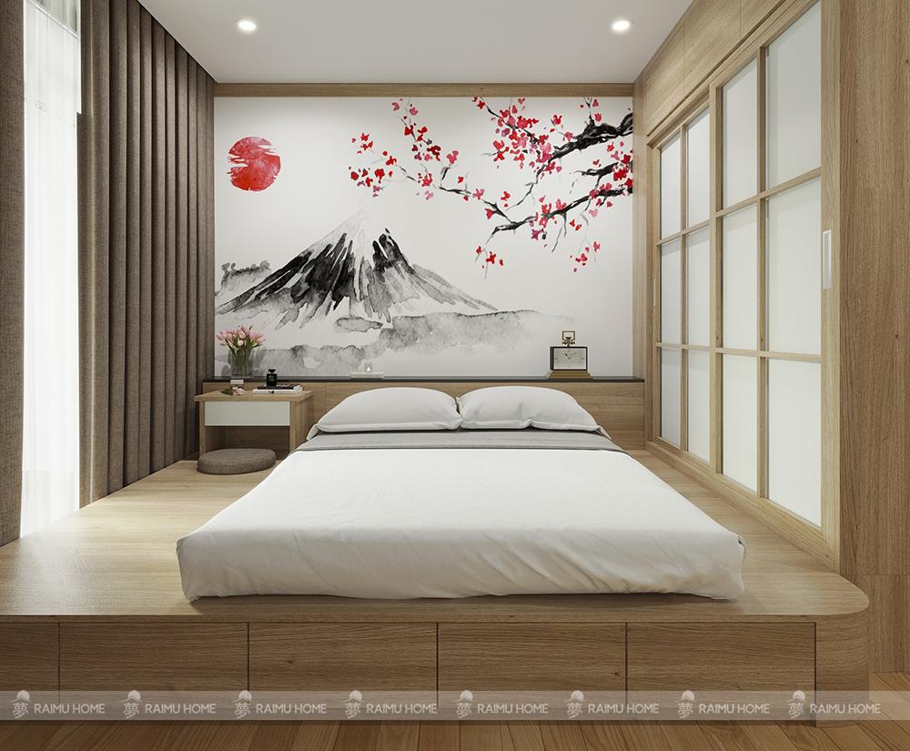 Thiết kế sàn Kamachi cho phòng ngủ